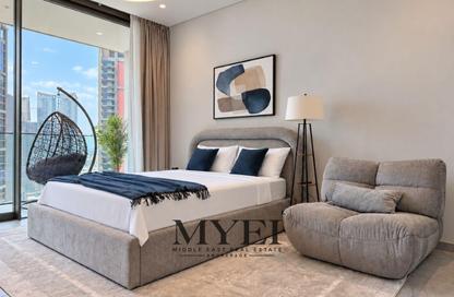 Apartment - Studio - 1 for rent in Peninsula Four - Peninsula - Business Bay - Dubai