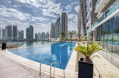 Apartment - 2 - 3 for rent in Damac Heights - Dubai Marina - Dubai