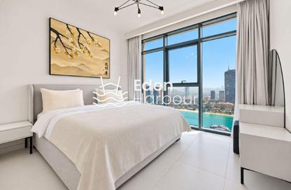 شقة - 3 - 3 للايجار في برج Marina Vista 2 - مارينا فيستا - إعمار بيتشفرونت - دبي هاربور - دبي
