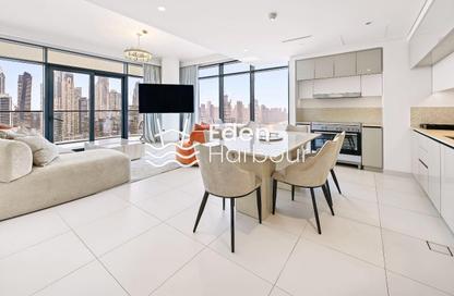 شقة - 3 - 3 للايجار في برج Marina Vista 2 - مارينا فيستا - إعمار بيتشفرونت - دبي هاربور - دبي