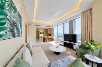 Apartment - 1 - 2 for rent in The Palm Tower - Palm Jumeirah - Dubai