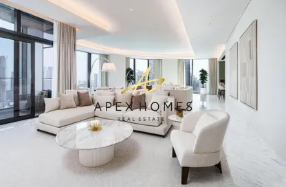 Apartment - 4 Bedrooms - 6 Bathrooms for rent in IL Primo - Opera District - Downtown Dubai - Dubai