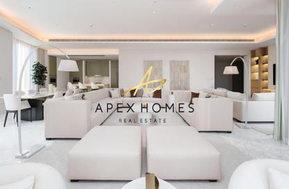 Apartment - 4 Bedrooms - 6 Bathrooms for rent in IL Primo - Opera District - Downtown Dubai - Dubai