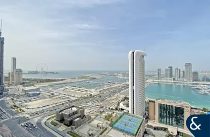 شقة - 2 غرف نوم - 3 حمامات للايجار في أوشن هايتس - دبي مارينا - دبي