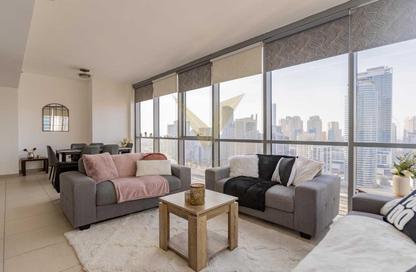Apartment - 1 Bedroom - 2 Bathrooms for rent in Indigo Tower - JLT Cluster D - Jumeirah Lake Towers - Dubai