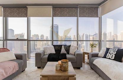 Apartment - 1 Bedroom - 2 Bathrooms for rent in Indigo Tower - JLT Cluster D - Jumeirah Lake Towers - Dubai
