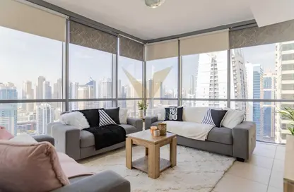 Apartment - 1 Bedroom - 2 Bathrooms for rent in Indigo Tower - JLT Cluster D - Jumeirah Lake Towers - Dubai