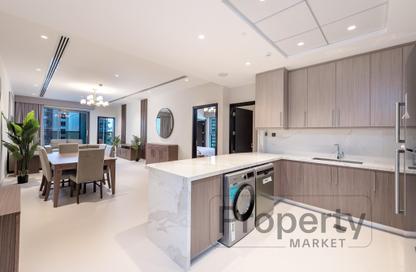 Apartment - 3 - 3 for rent in Elite Downtown Residence 2 - Elite Downtown Residence - Downtown Dubai - Dubai