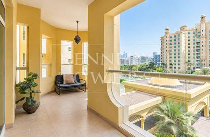 Apartment - 2 - 2 for rent in Al Haseer - Shoreline Apartments - Palm Jumeirah - Dubai