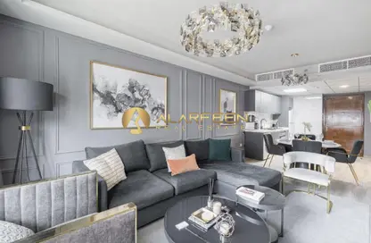 شقة - غرفة نوم - 2 حمامات للايجار في قصر لايا - منطقة 15 - قرية جميرا الدائرية - دبي شقة - غرفة نوم - 2 حمامات للايجار في قصر لايا - منطقة 15 - قرية جميرا الدائرية - دبي