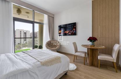 Apartment - Studio - 1 Bathroom for rent in Golf Panorama A - Golf Panorama - Golf Town - Damac Hills - Dubai