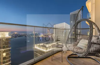 شقة - غرفة نوم - 1 حمام للبيع في برج Marina Vista 2 - مارينا فيستا - إعمار بيتشفرونت - دبي هاربور - دبي