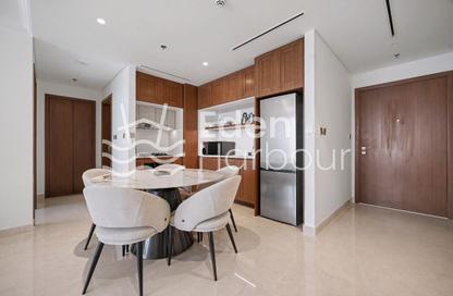 شقة - غرفة نوم - 1 حمام للايجار في برج Palace Beach ريزيدنس 2 - بالاس بيتش ريزيدنس - إعمار بيتشفرونت - دبي هاربور - دبي