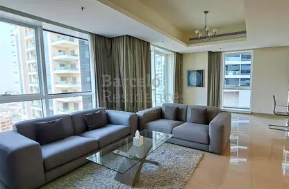 Apartment - 2 Bedrooms - 3 Bathrooms for rent in Barcelo Residences (Al Dar Tower) - Dubai Marina - Dubai