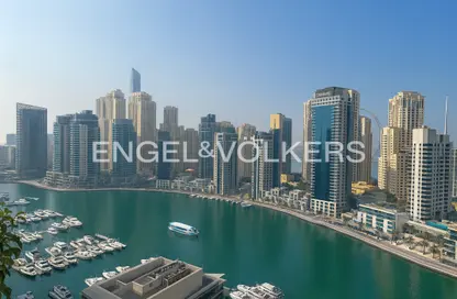 شقة - 2 غرف نوم - 2 حمامات للبيع في المجرة  1 - المجرة - دبي مارينا - دبي