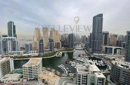 Apartment - 3 Bedrooms - 3 Bathrooms for rent in DEC Tower 2 - DEC Towers - Dubai Marina - Dubai