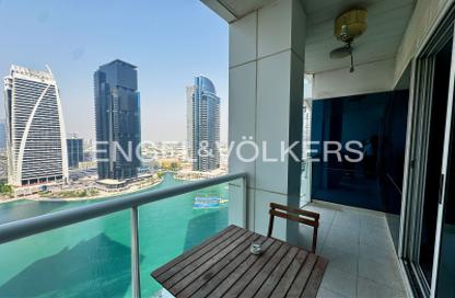 Apartment - Studio - 1 Bathroom for rent in Lake Terrace - JLT Cluster D - Jumeirah Lake Towers - Dubai