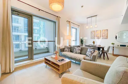 شقة - 2 غرف نوم - 1 حمام للايجار في بوليفارد سنترال 1 - أبراج بوليفارد سنترال - وسط مدينة دبي - دبي