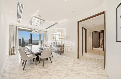 Apartment - 4 - 5 for rent in The Address Residence Fountain Views 1 - The Address Residence Fountain Views - Downtown Dubai - Dubai