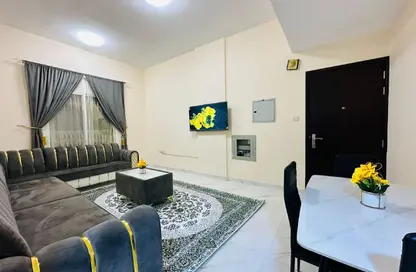 Apartment - 2 Bedrooms - 2 Bathrooms for rent in Al Khail Tower 2 - Al Khail Towers - Ajman Downtown - Ajman