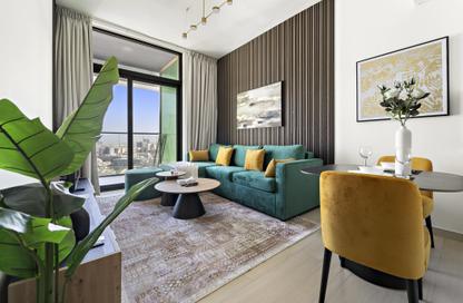 Apartment - 1 - 1 for rent in Binghatti Emerald - District 15 - Jumeirah Village Circle - Dubai