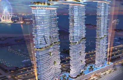 شقة - غرفة نوم - 2 حمامات للبيع في برج داماك باي ب - داماك باي - دبي هاربور - دبي