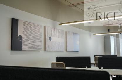 Office Space - Studio - 1 Bathroom for rent in Burj Al Salam - Sheikh Zayed Road - Dubai