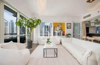 شقة - 2 غرف نوم - 2 حمامات للايجار في المجرة 2 - المجرة - دبي مارينا - دبي