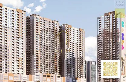 Apartment - 2 Bedrooms - 3 Bathrooms for sale in Ajman One - Phase 2 - Ajman Downtown - Ajman