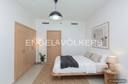 Apartment - 1 Bedroom - 2 Bathrooms for rent in Fairfield Tower - Park Island - Dubai Marina - Dubai