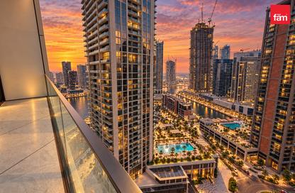 Apartment - 1 - 2 for rent in Peninsula Four - Peninsula - Business Bay - Dubai