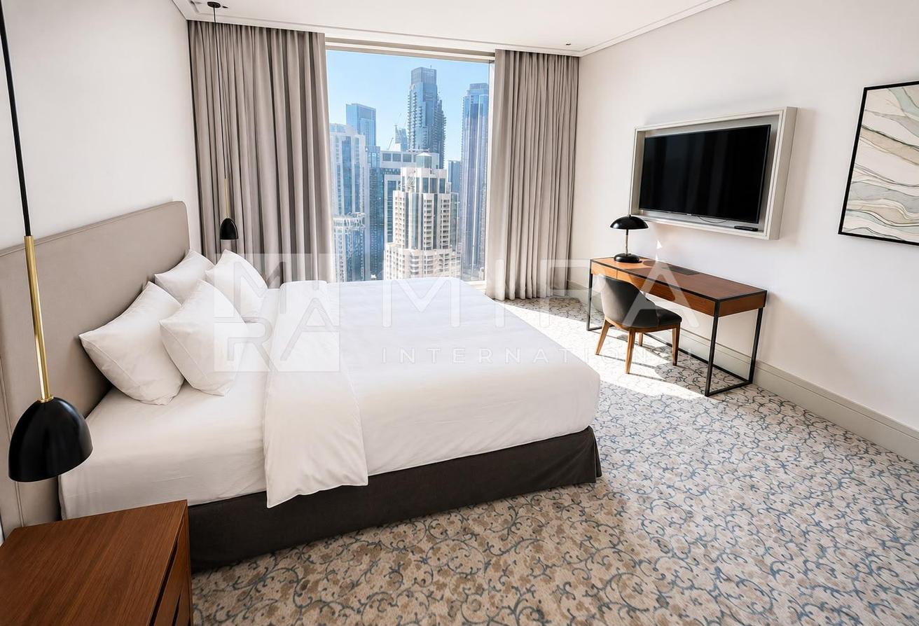 Burj Khalifa View | Vacant | High Floor photo 15
