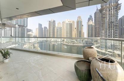 Apartment - 3 Bedrooms - 4 Bathrooms for sale in Trident Bayside - Dubai Marina - Dubai