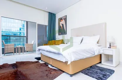 Apartment - Studio - 1 Bathroom for rent in Damac Maison Cour Jardin - Business Bay - Dubai