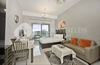 Apartment - Studio - 1 Bathroom for rent in Elite Tower - Business Bay - Dubai