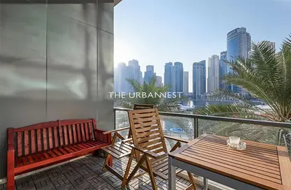 Apartment - 2 Bedrooms - 3 Bathrooms for rent in Al Majara 5 - Al Majara Towers - Dubai Marina - Dubai