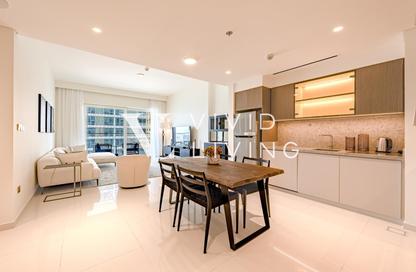 Apartment - 1 Bedroom - 1 Bathroom for rent in Grand Bleu Tower 1 - Emaar Beachfront - Dubai Harbour - Dubai