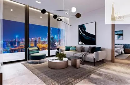 Apartment - 1 Bathroom for sale in Peninsula Four - Peninsula - Business Bay - Dubai