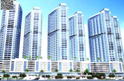 Apartment - 1 - 2 for sale in Ajman Creek Towers - Al Rashidiya 1 - Al Rashidiya - Ajman