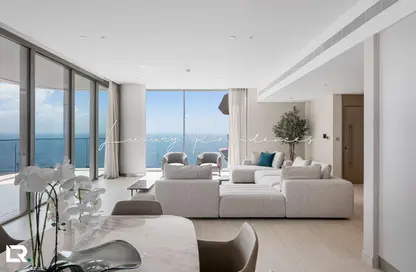 Apartment - 3 Bedrooms - 4 Bathrooms for rent in Serenia Living Tower 2 - Serenia Living - Palm Jumeirah - Dubai
