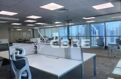 Office Space - Studio - 1 Bathroom for rent in Indigo Icon - JLT Cluster F - Jumeirah Lake Towers - Dubai