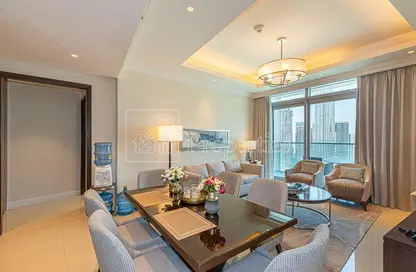 شقة - 2 غرف نوم - 3 حمامات للايجار في العنوان رزيدنس فاونتن فيوز  2 - العنوان رزيدنس فاونتن فيوز - وسط مدينة دبي - دبي