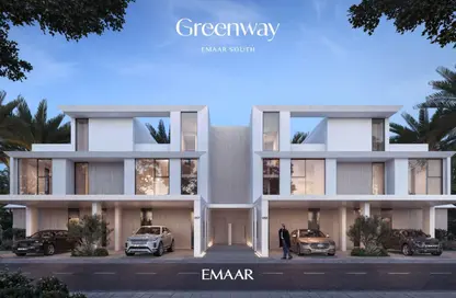 Villa - 4 Bedrooms - 5 Bathrooms for sale in Greenway - EMAAR South - Dubai South (Dubai World Central) - Dubai