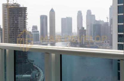 Apartment - Studio - 1 Bathroom for rent in Damac Maison Prive B - Damac Maison Prive - Business Bay - Dubai