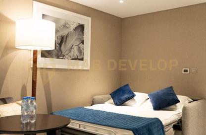 Apartment - Studio - 1 Bathroom for rent in Damac Maison Prive B - Damac Maison Prive - Business Bay - Dubai
