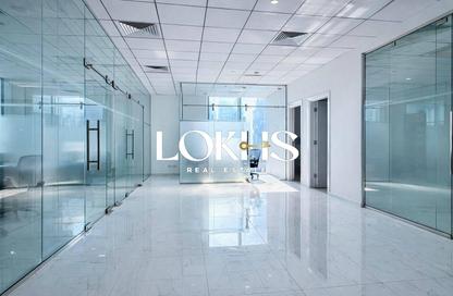 Office Space - Studio - 1 Bathroom for rent in The Prism - Business Bay - Dubai
