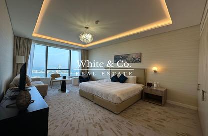 Apartment - Studio - 1 Bathroom for rent in The Palm Tower - Palm Jumeirah - Dubai