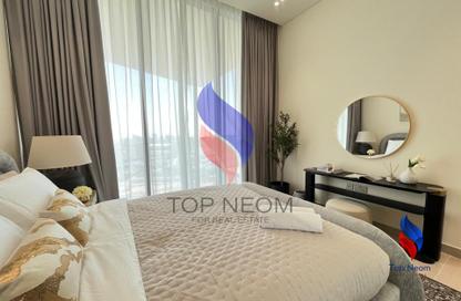 Apartment - 1 Bedroom - 2 Bathrooms for rent in Binghatti Phantom - District 17 - Jumeirah Village Circle - Dubai