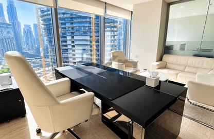 Office Space - Studio - 1 for rent in The Binary Tower - Business Bay - Dubai