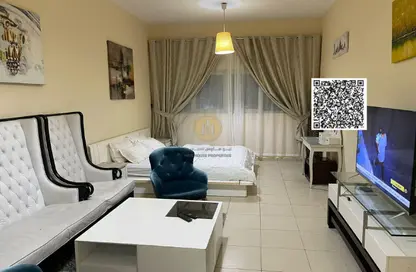 Apartment - Studio - 1 Bathroom for rent in Ajman One Towers - Al Sawan - Ajman